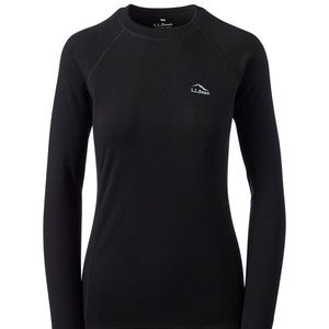 LL Bean Women's Cresta Midweight 250 Crew Top
